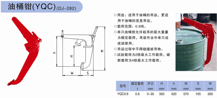 油桶鉗(YQC)